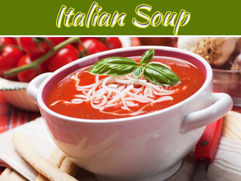 Italian Tomato Vermicelli Soup Recipe