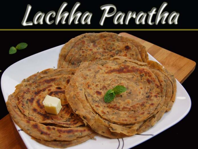Garlic Lachha Paratha Recipe